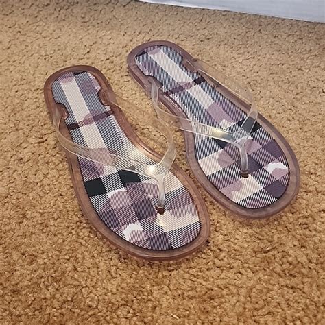 burberry jelly flip flops|Burberry Limited.